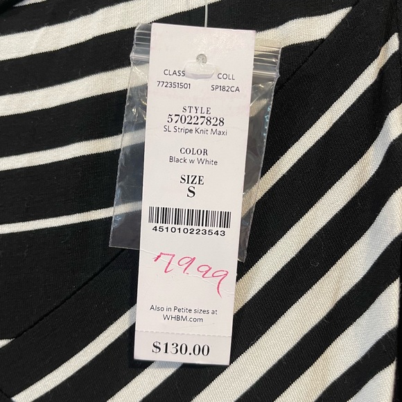 White House Black Market Maxi Dress - Picture 2 of 3